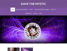 Tablet Screenshot of davethemystic.com